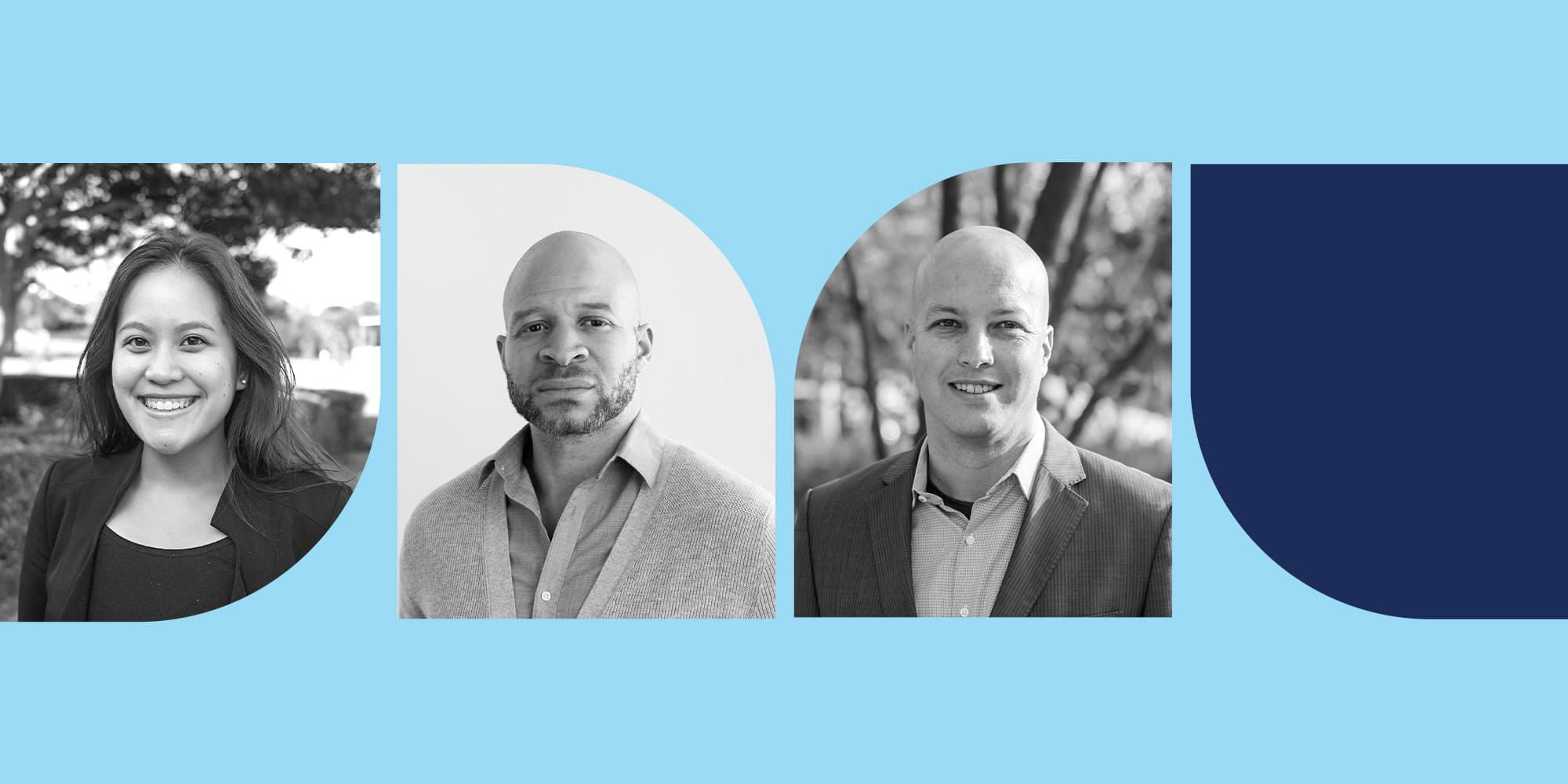 Anna Tran, ﻿Obi Ugokwe, and ﻿Daniel McMorrow of Cisco Meraki