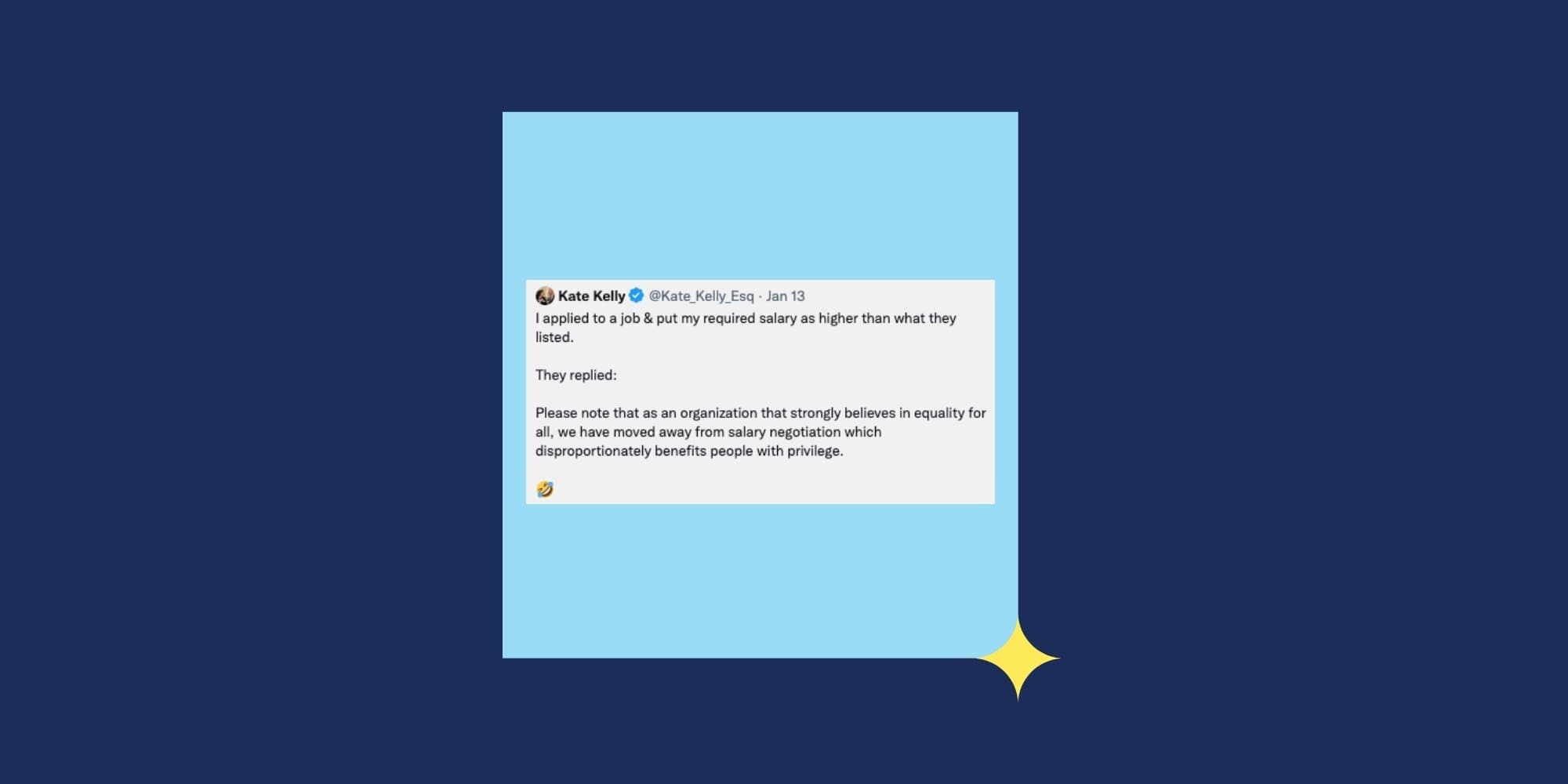 tweet screenshot from Kate Kelly